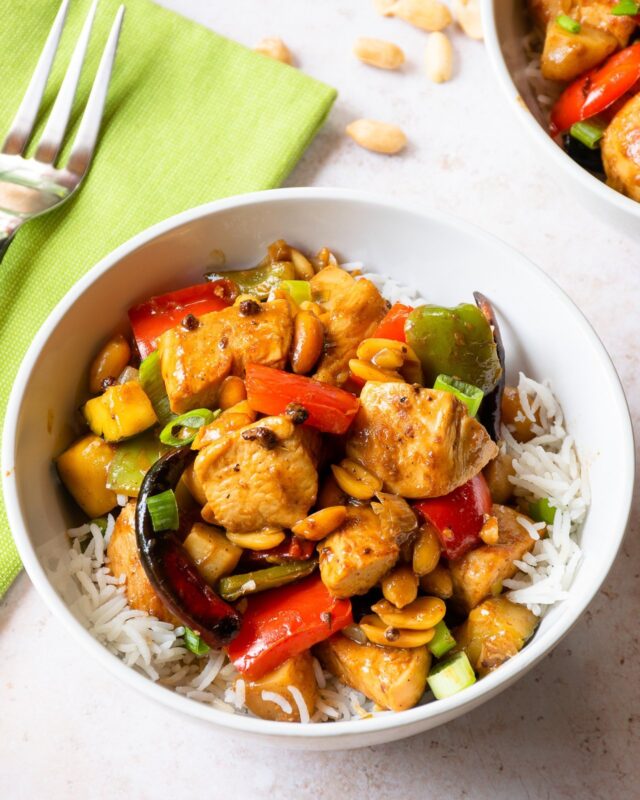 Kung Pao Chicken and Vegetables