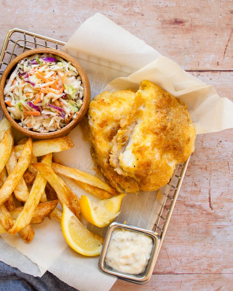 Beer Battered Fish and Chips - Classic Recipe! - Julie's Eats & Treats ®