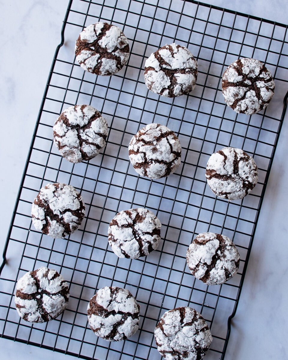 Chocolate Crinkle Cookies | Blue Jean Chef - Meredith Laurence