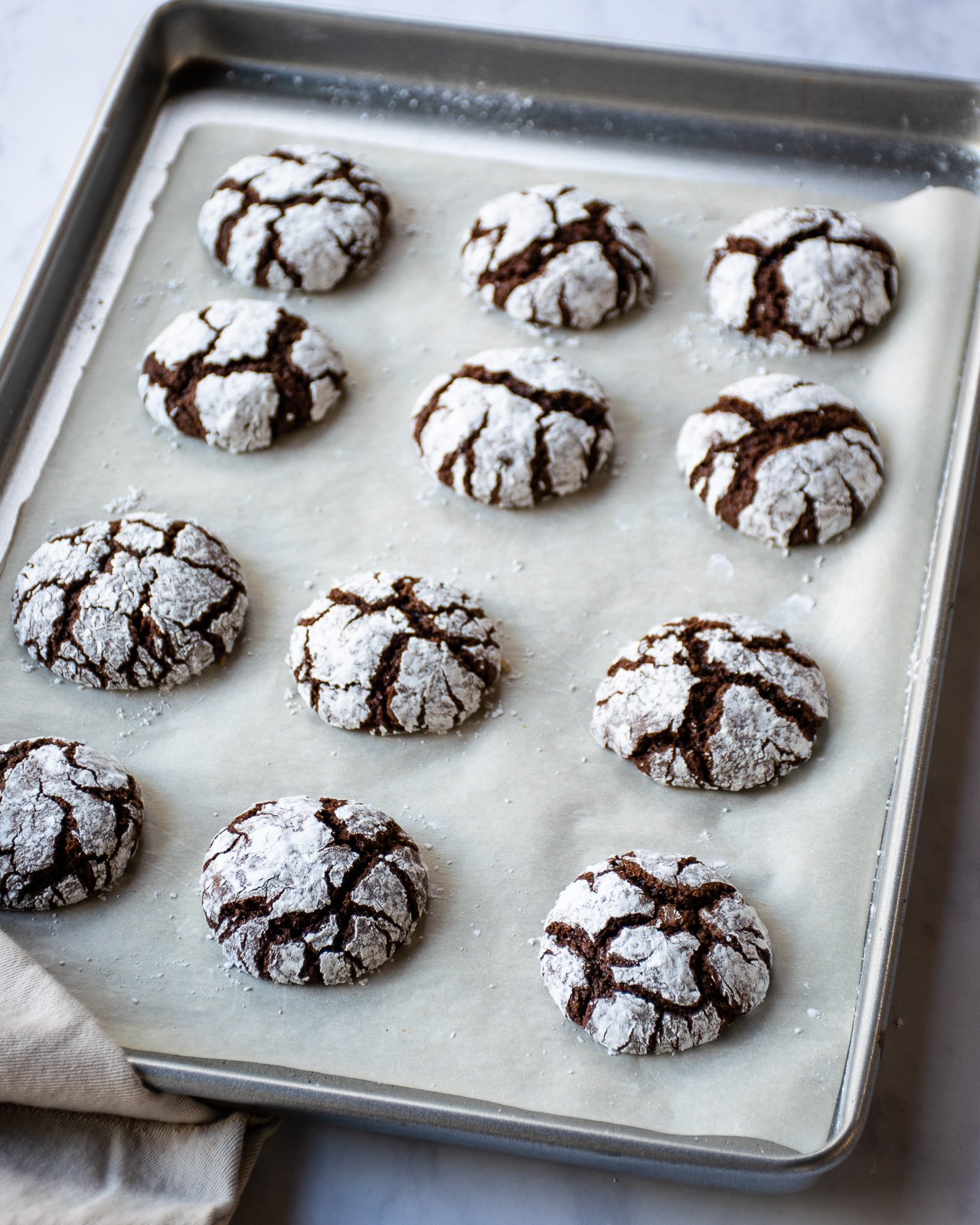 Chocolate Crinkle Cookies | Blue Jean Chef - Meredith Laurence