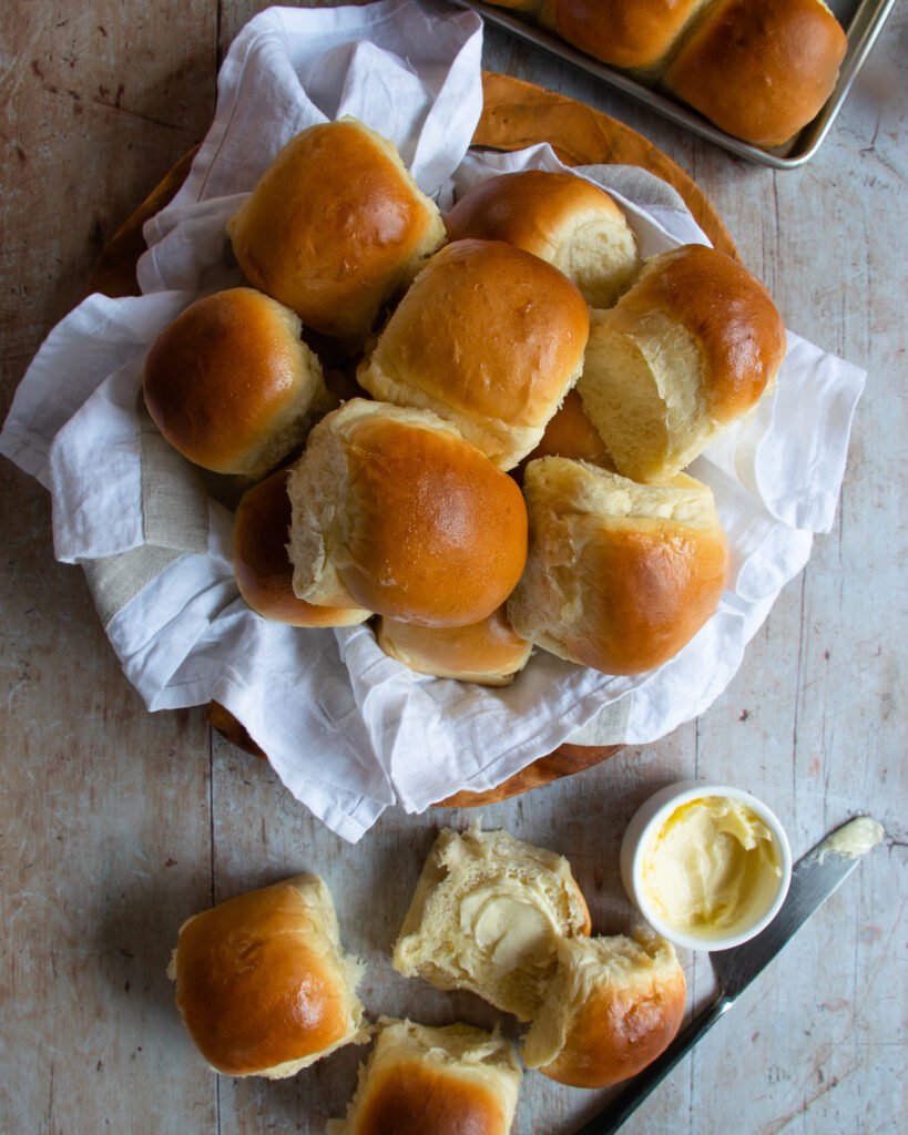 Homemade Dinner Rolls Recipe - Belly Full