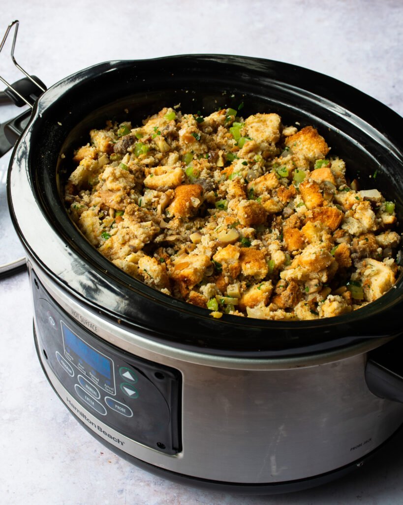 Slow Cooker Thanksgiving Stuffing | Blue Jean Chef - Meredith Laurence