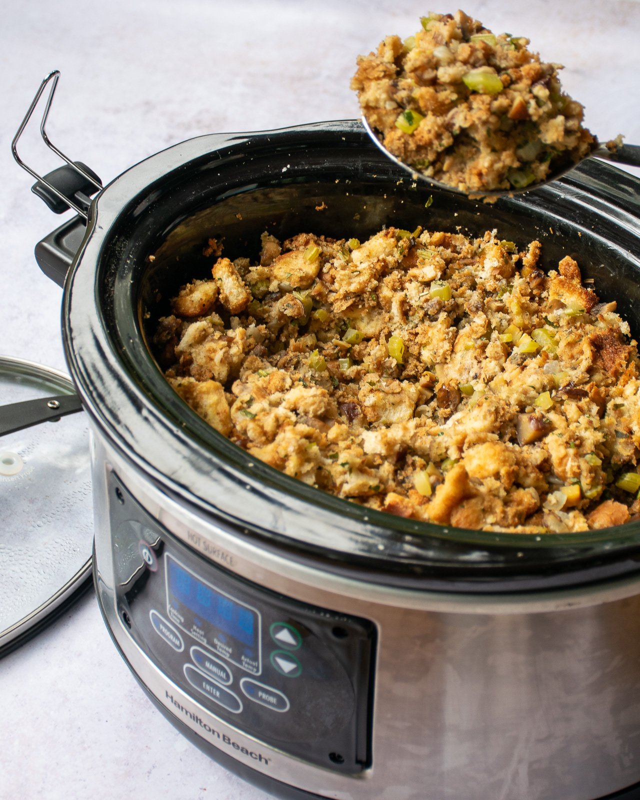 Slow Cooker Thanksgiving Stuffing Blue Jean Chef Meredith Laurence