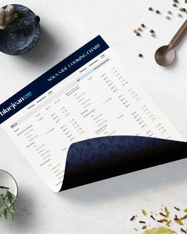 Sous Vide Cooking Charts | Blue Jean Chef - Meredith Laurence
