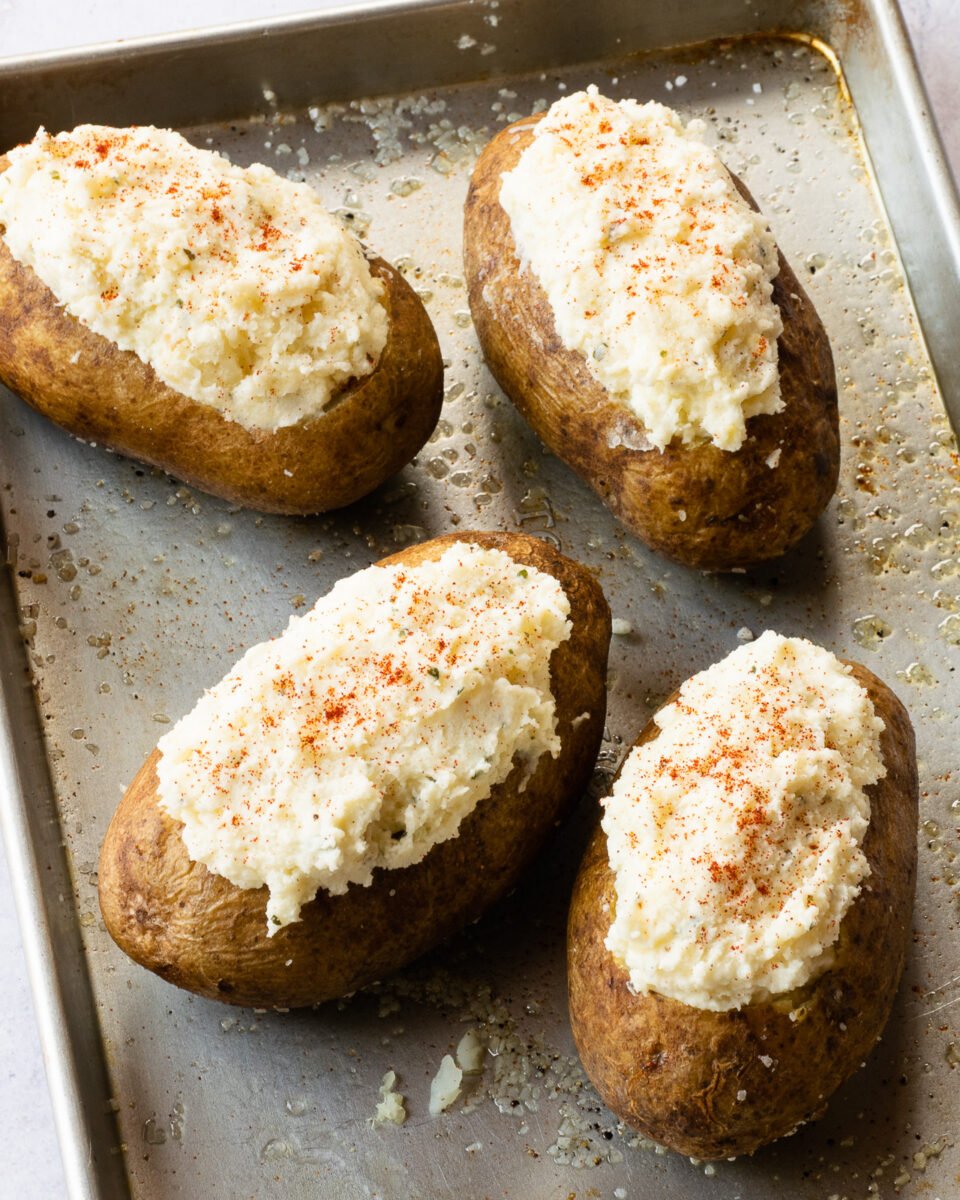 Twice Baked Stuffed Potatoes Blue Jean Chef Meredith Laurence