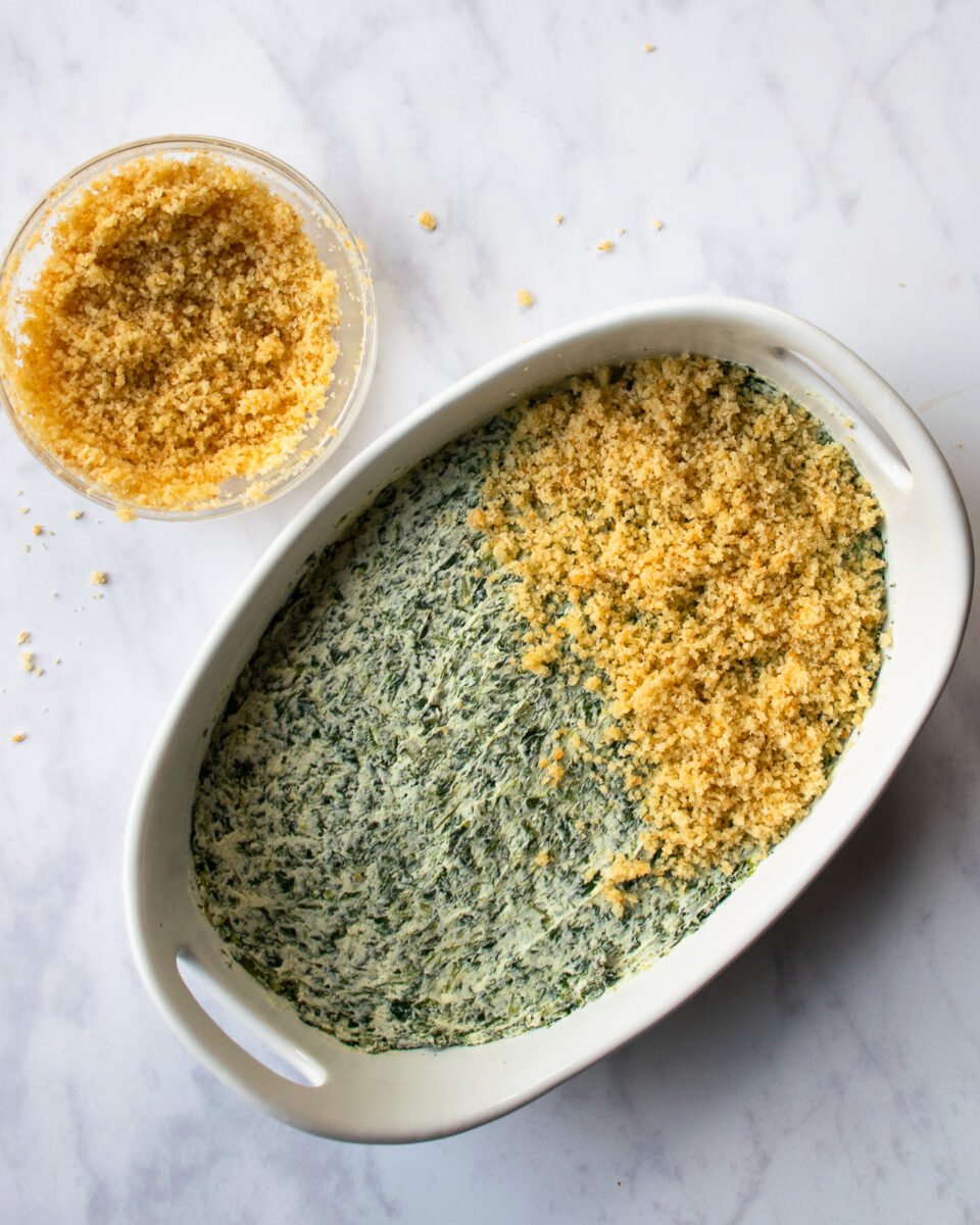 Creamed Spinach Casserole | Blue Jean Chef - Meredith Laurence