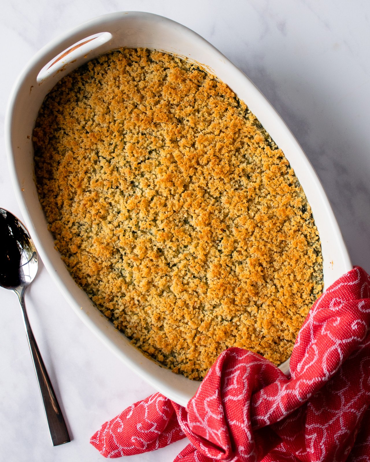Creamed Spinach Casserole | Blue Jean Chef - Meredith Laurence