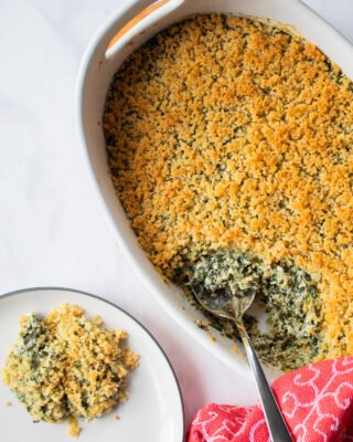 Creamed Spinach Casserole