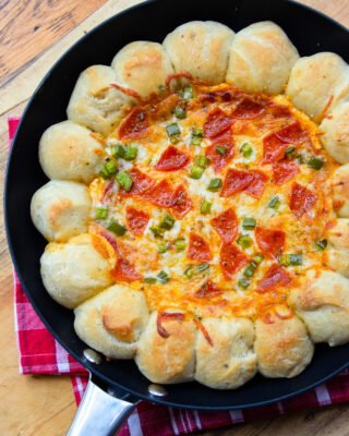 Skillet Pizza Dip