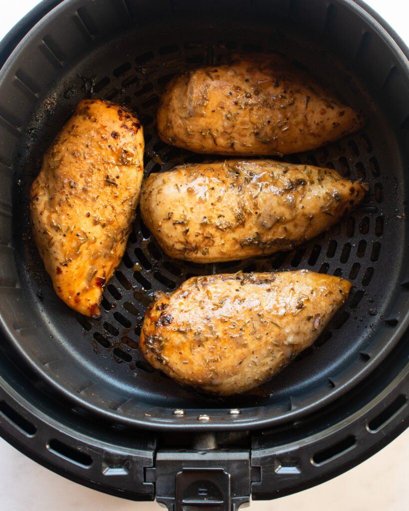 Breaded Chicken Breasts in the Pampered Chef Air Fryer 