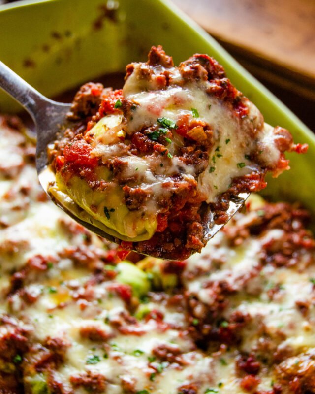 Ricotta Stuffed Cabbage Shells | Blue Jean Chef - Meredith Laurence