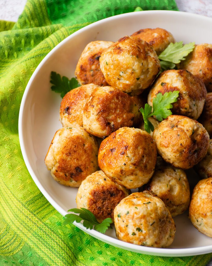 Italian Chicken Meatballs | Blue Jean Chef - Meredith Laurence