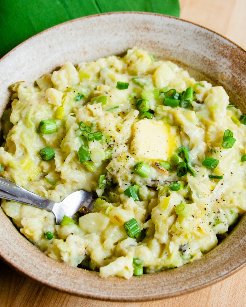 Colcannon (Irish Mashed Potatoes) | Blue Jean Chef - Meredith Laurence
