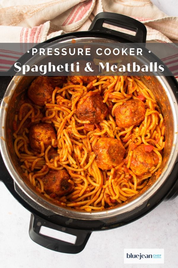 Instant Spaghetti and Meatballs | Blue Jean Chef - Meredith Laurence
