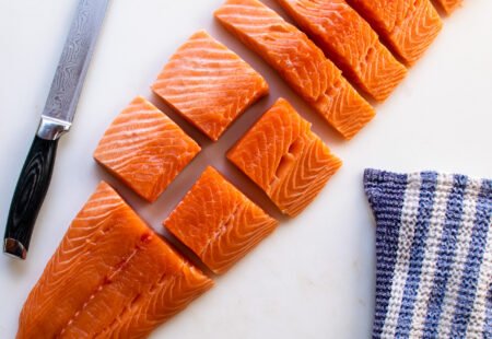 How to Cut a Side of Salmon