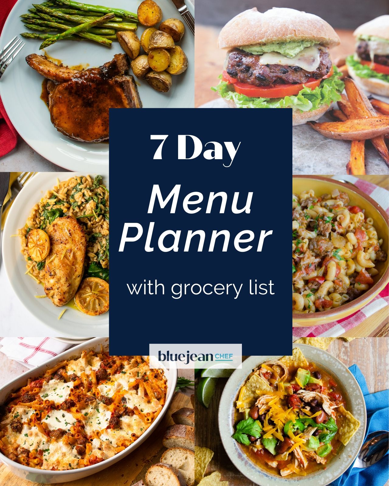 7 day printable meal planner