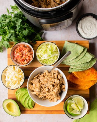 Instant Chili Lime Chicken Tacos | Blue Jean Chef - Meredith Laurence