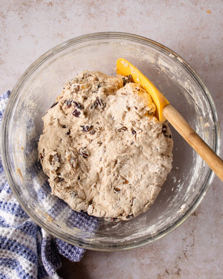 No Knead Fruit and Nut Bread Blue Jean Chef Meredith Laurence