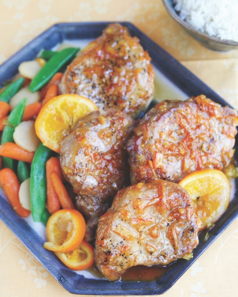 Orange Marmalade Pork Chops Blue Jean Chef Meredith Laurence