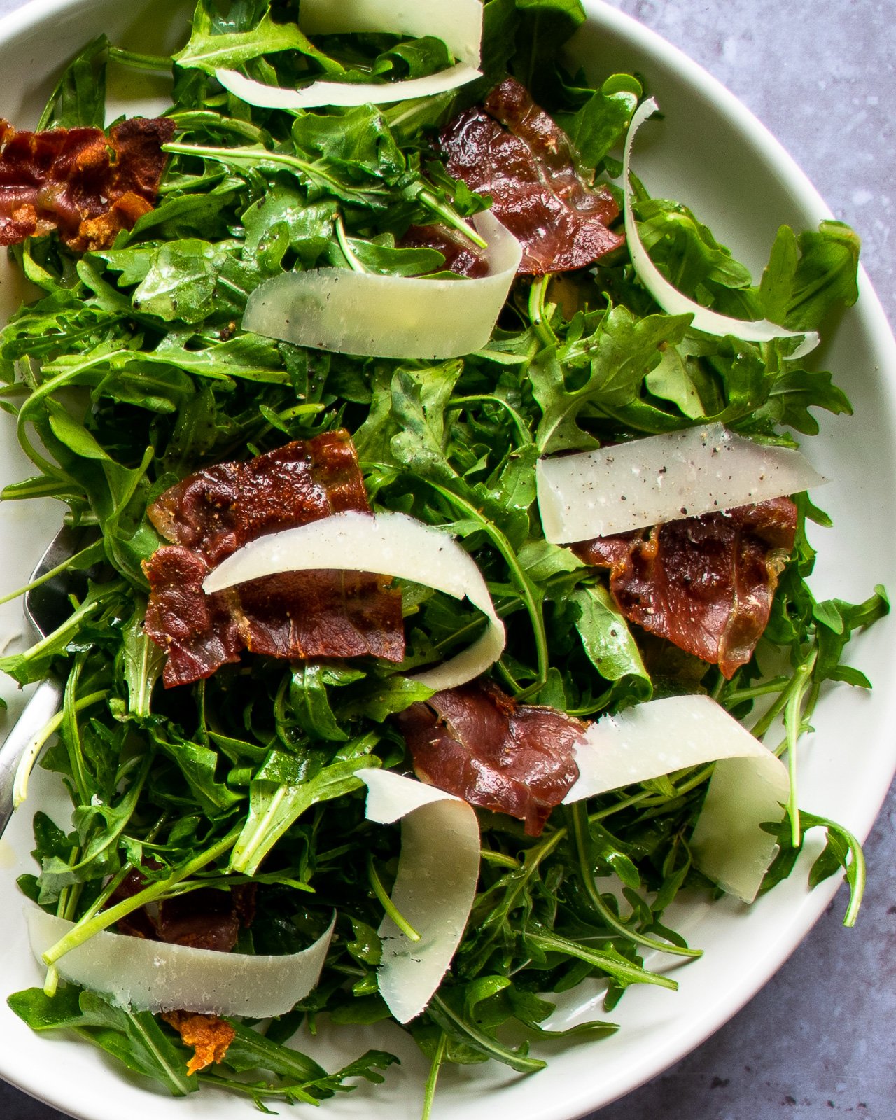 Arugula Parmesan Prosciutto Salad Blue Jean Chef Meredith Laurence