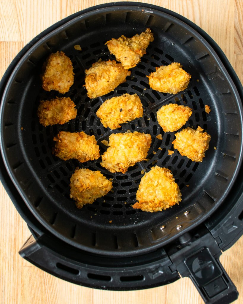 Air Fryer Chip Crusted Chicken Nuggets Blue Jean Chef Meredith Laurence