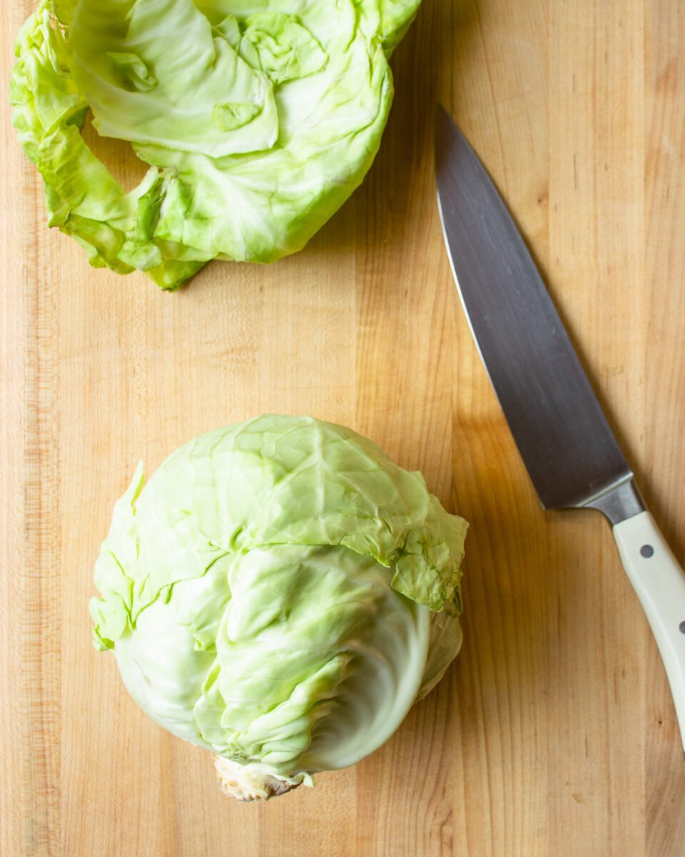 How to Cut Cabbage Blue Jean Chef Meredith Laurence