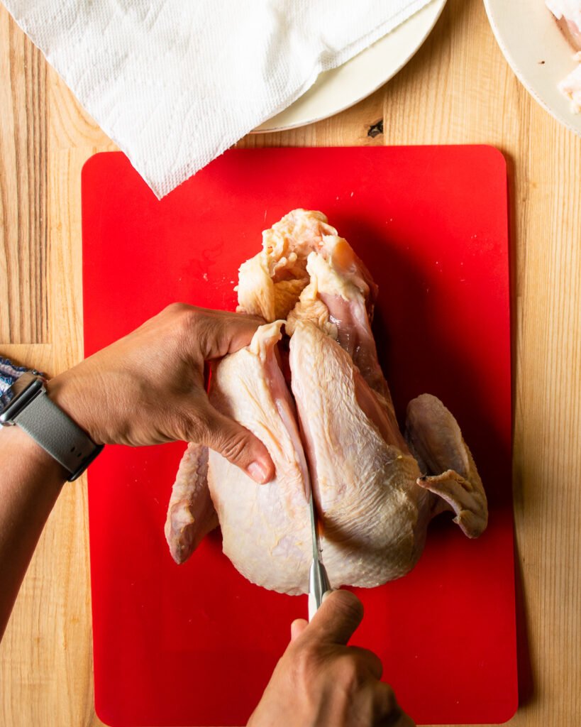 How to Cut up a Whole Chicken  Blue Jean Chef - Meredith Laurence