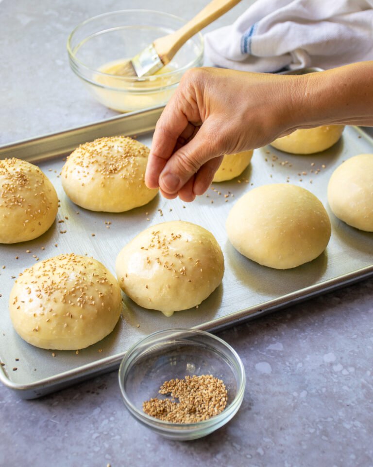 Homemade Soft Hamburger Buns | Blue Jean Chef - Meredith Laurence