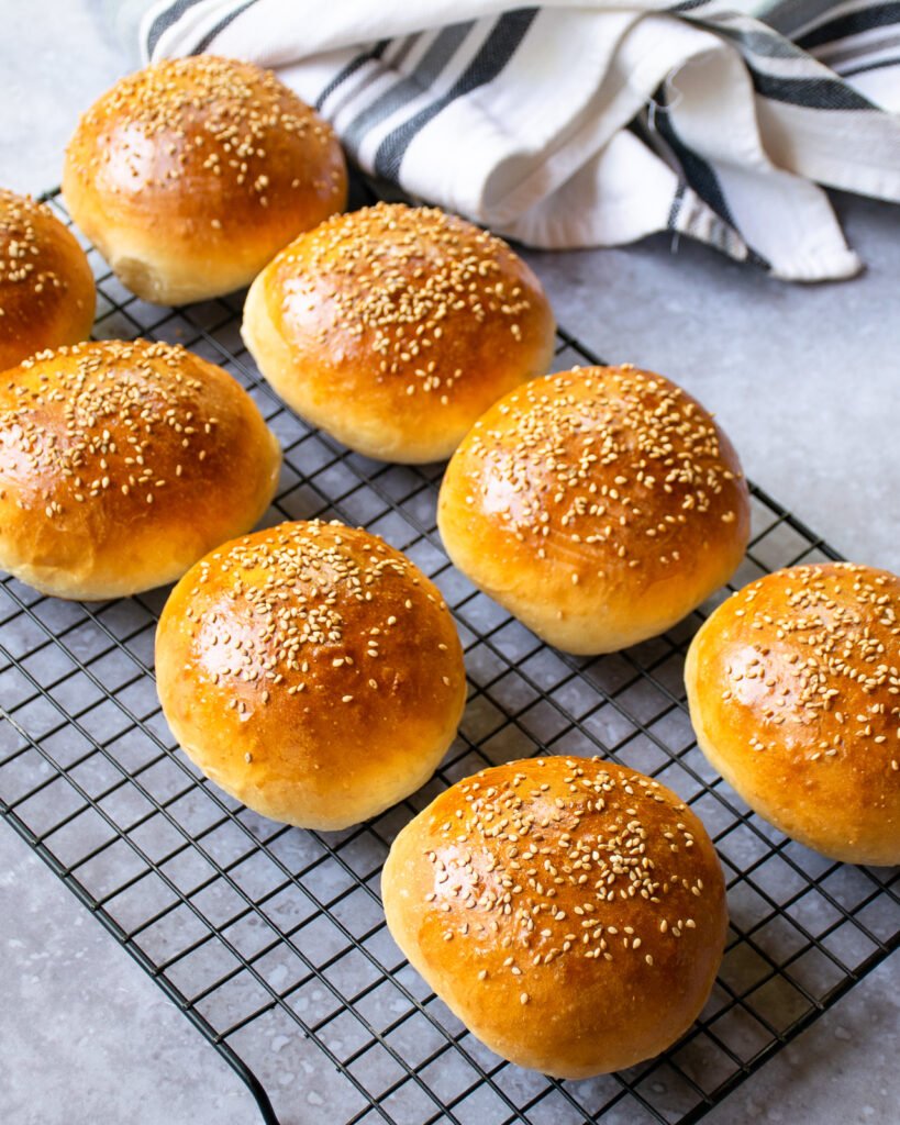 Making Homemade Hamburger Buns