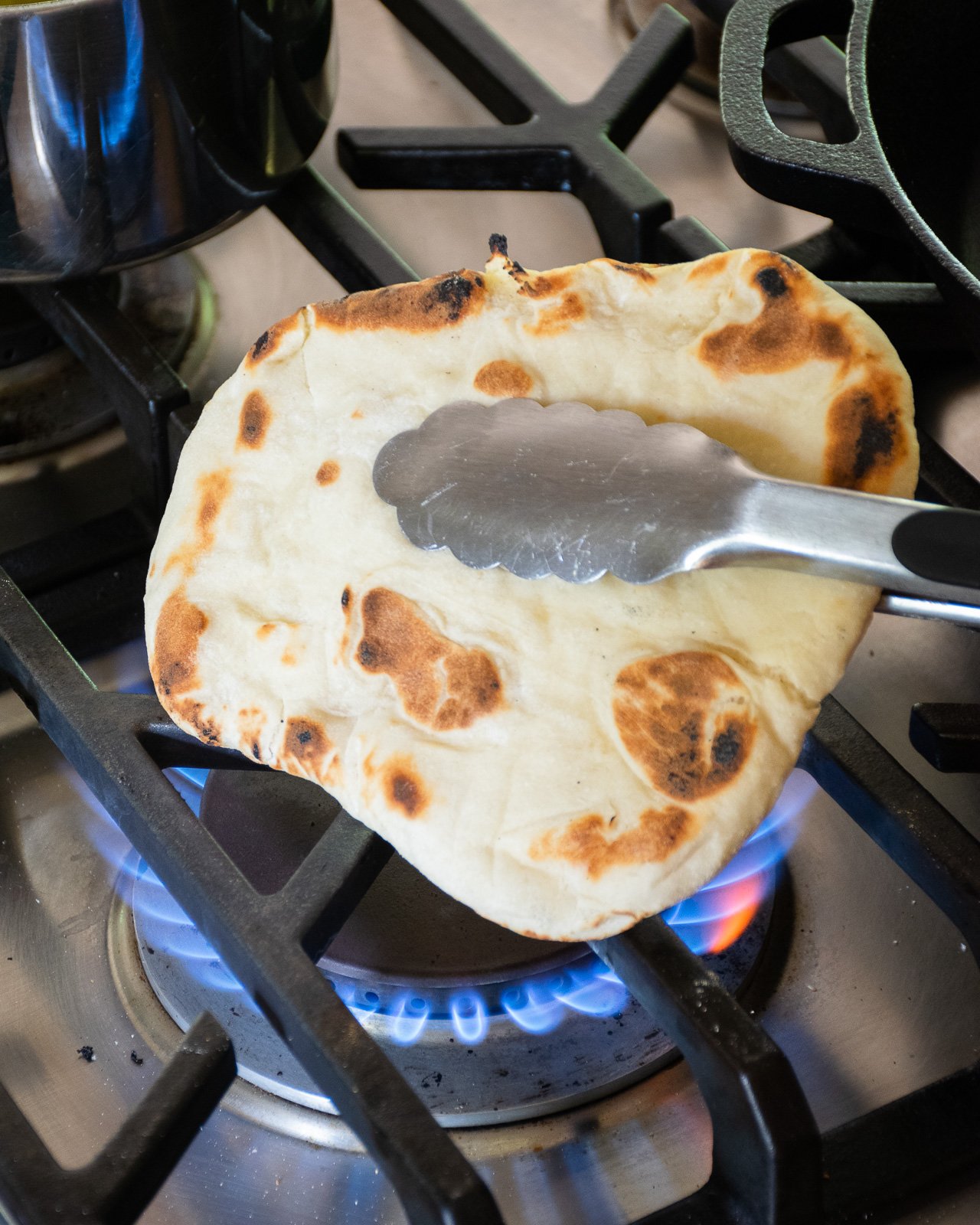 Homemade Naan Bread Blue Jean Chef Meredith Laurence