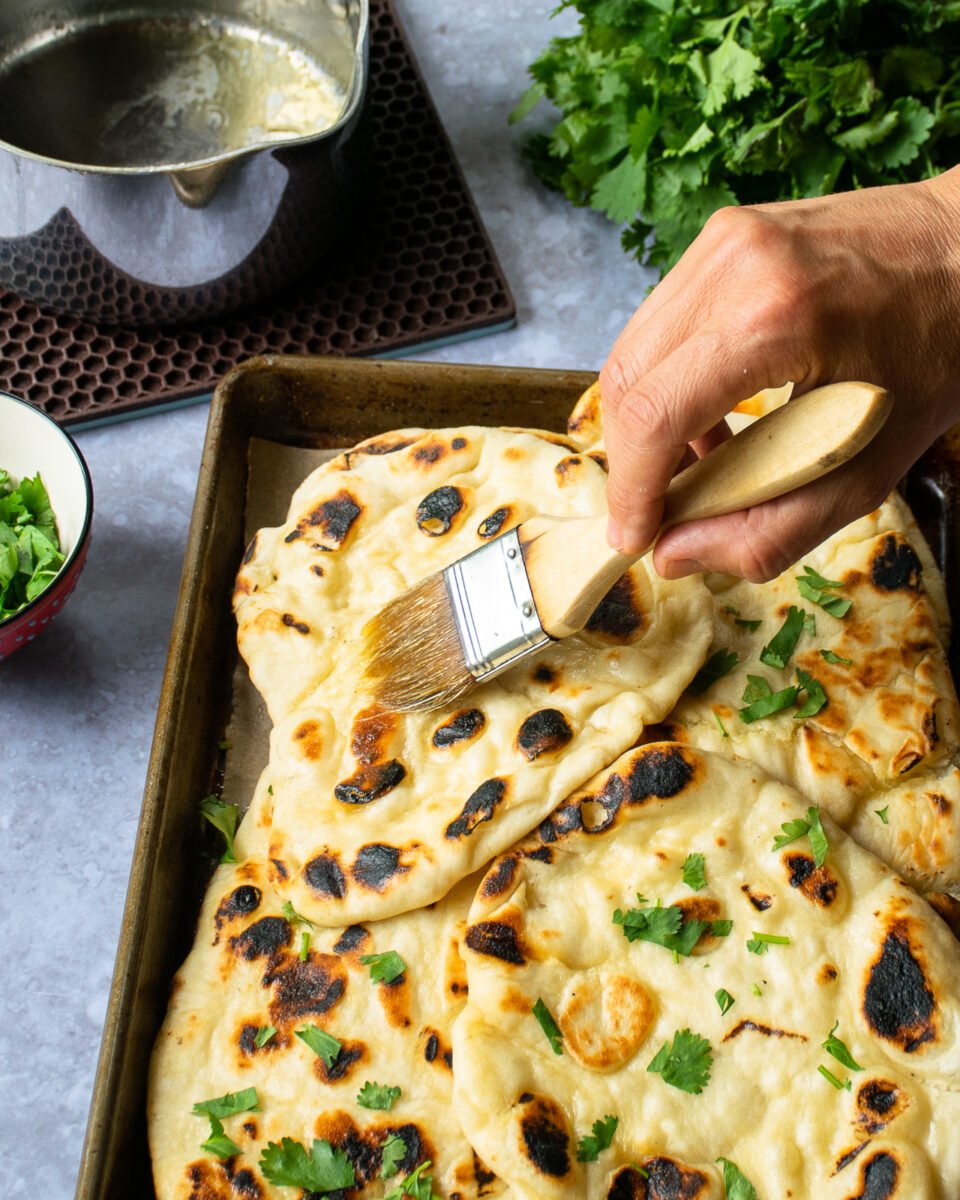 Homemade Naan Bread Blue Jean Chef Meredith Laurence