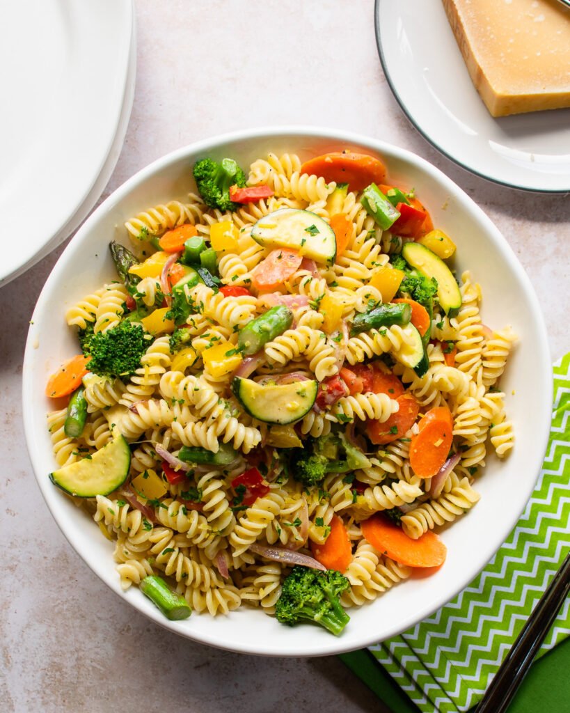 Pasta Primavera | Blue Jean Chef - Meredith Laurence