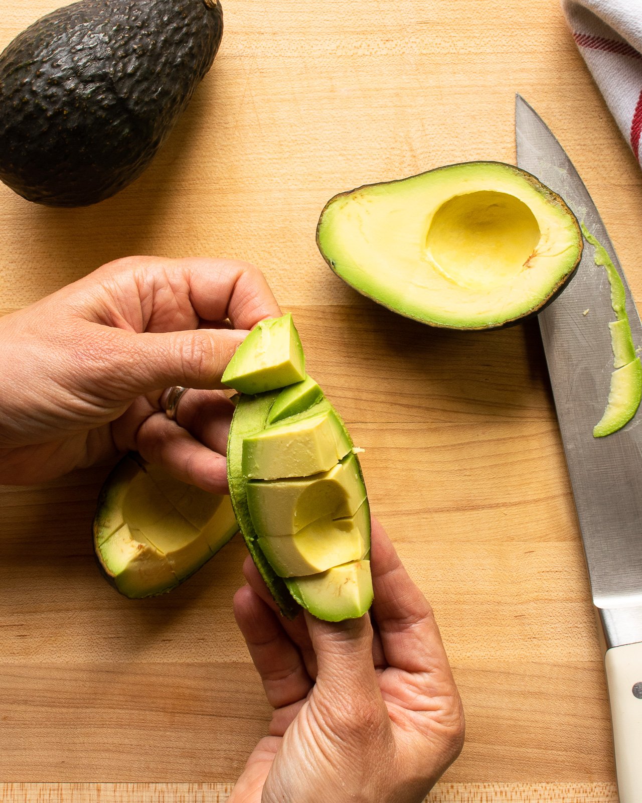 How To Cut An Avocado | Blue Jean Chef - Meredith Laurence