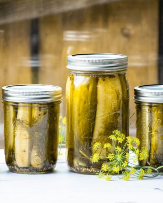 Easy Dill Pickles