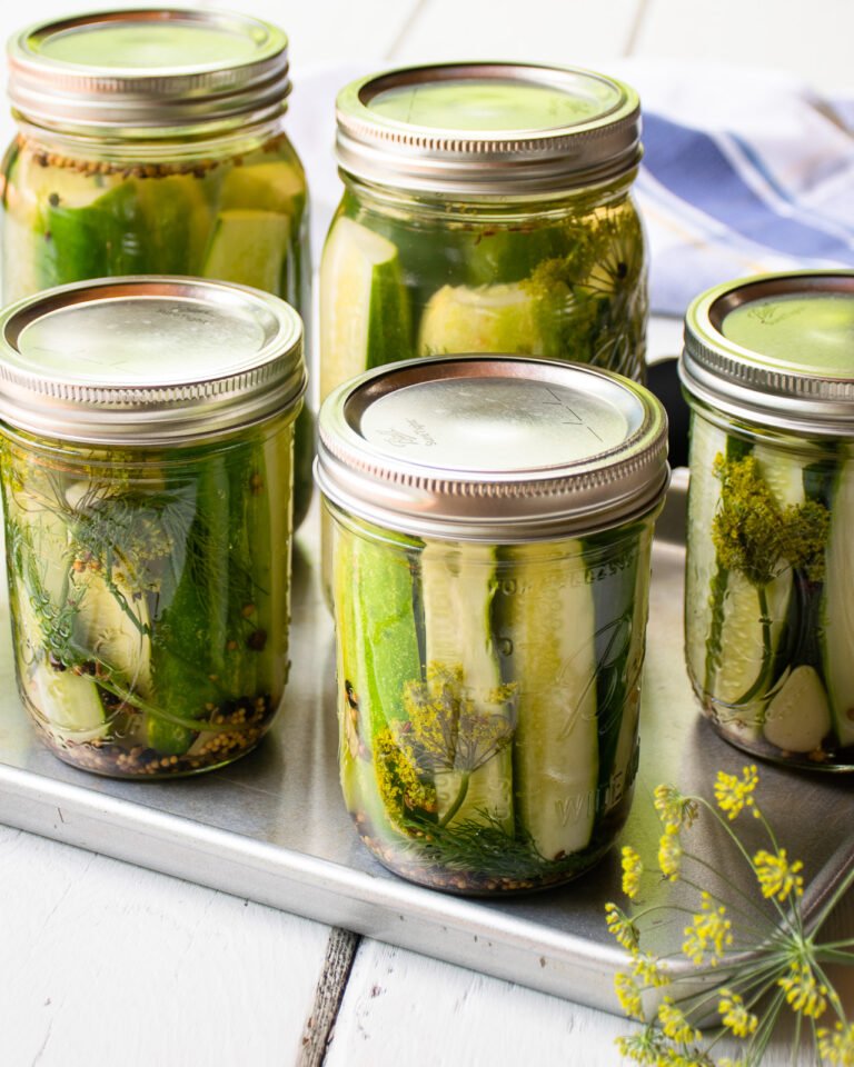 Easy Dill Pickles Blue Jean Chef Meredith Laurence