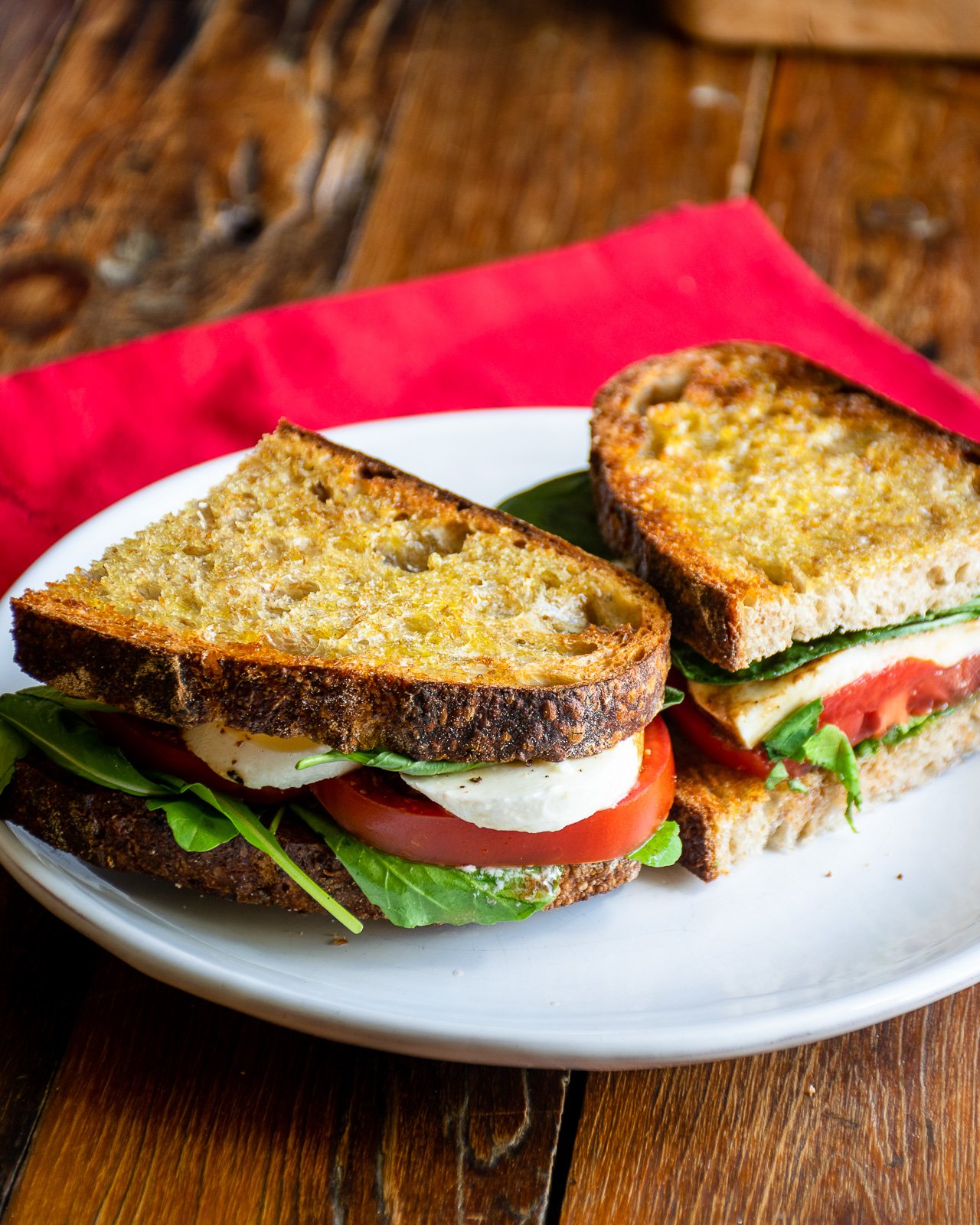 Caprese Sandwich Blue Jean Chef Meredith Laurence