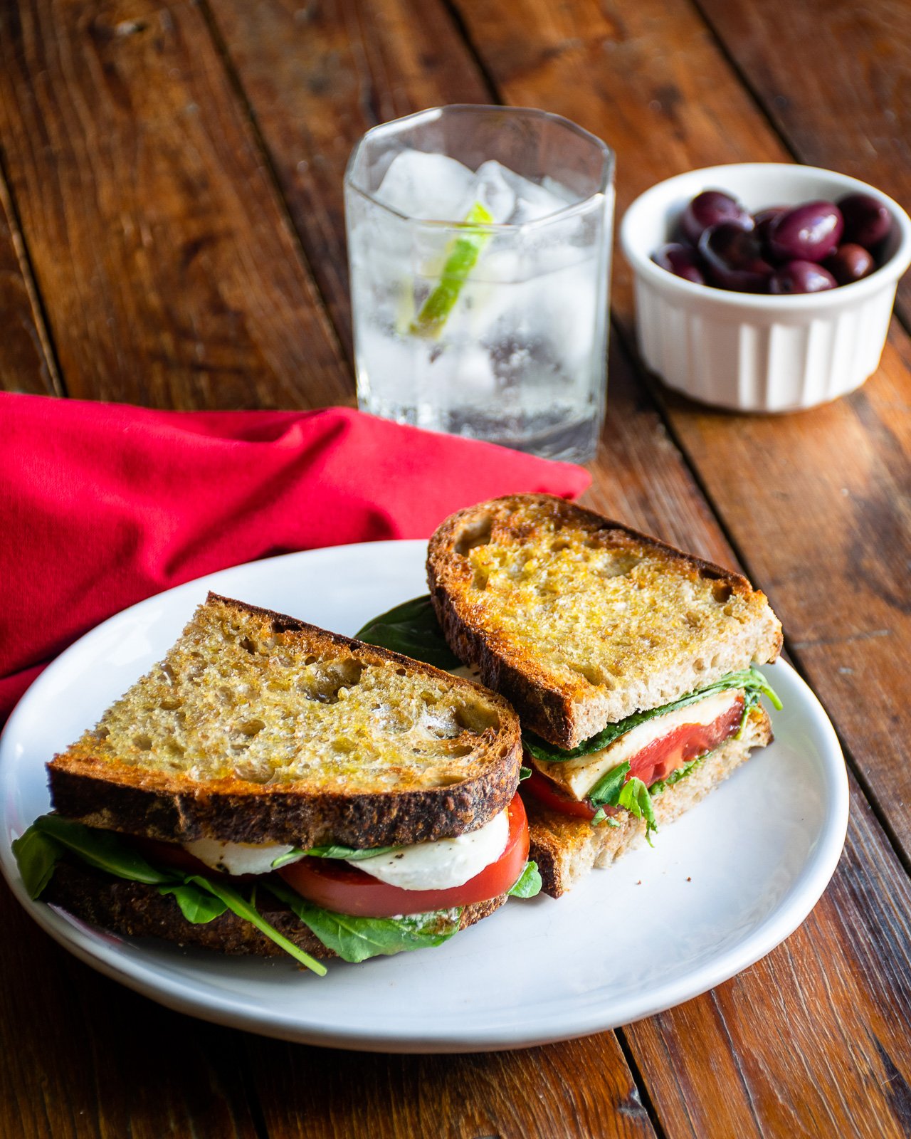 Caprese Sandwich Blue Jean Chef Meredith Laurence