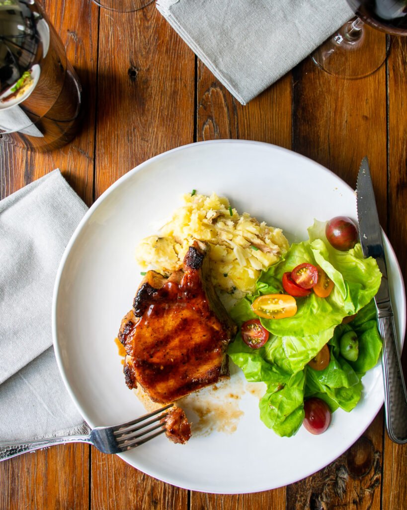 Honey Barbecue Pork Chops