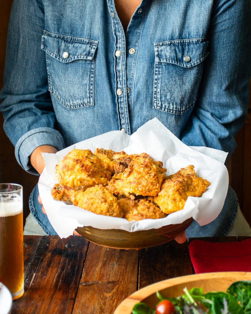 Air Fryer Fried Chicken - The Kitchen Magpie