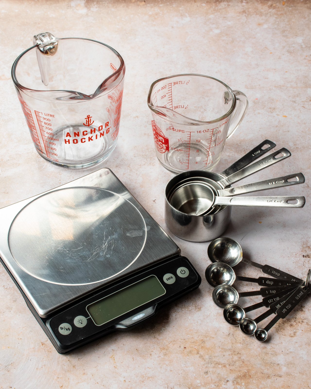 Utensil Set Kitchen Gadgets Scales Measuring Spoons Measuring Cups Flour Scoop 