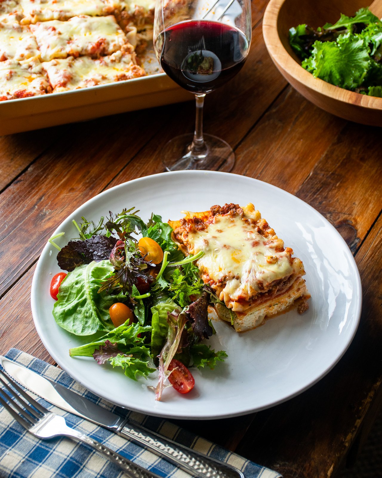 Lasagna with Zucchini Blue Jean Chef Meredith Laurence