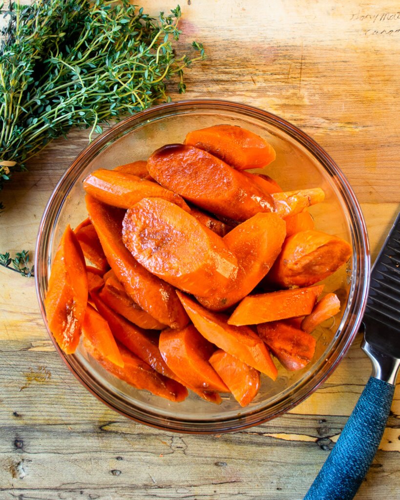 Balsamic Glazed Roasted Carrots | Blue Jean Chef - Meredith Laurence