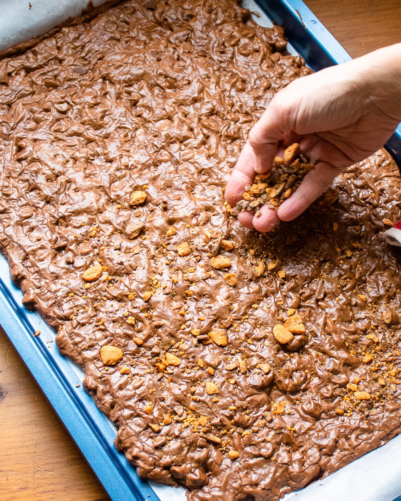 Brownie Brittle Blue Jean Chef Meredith Laurence