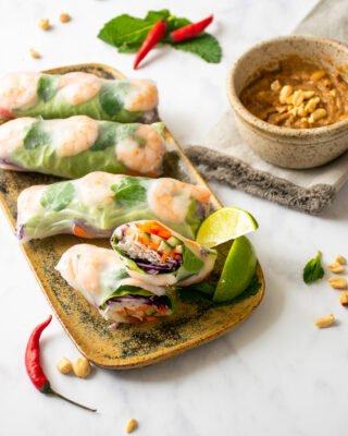 Vietnamese Fresh Spring Rolls