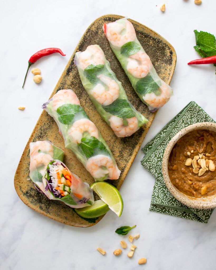 Vietnamese Fresh Spring Rolls Recipe