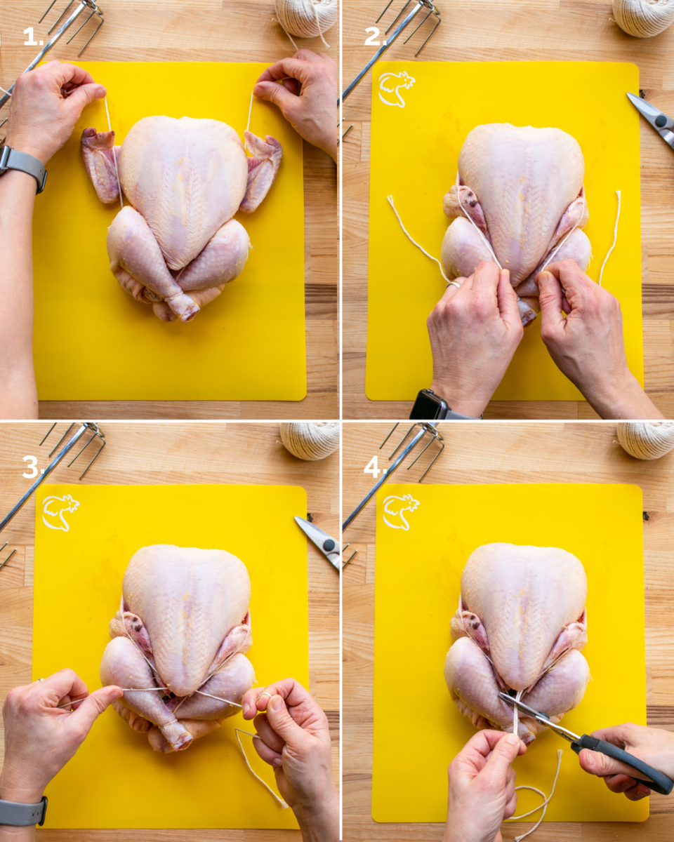 How to Truss a Chicken Blue Jean Chef Meredith Laurence