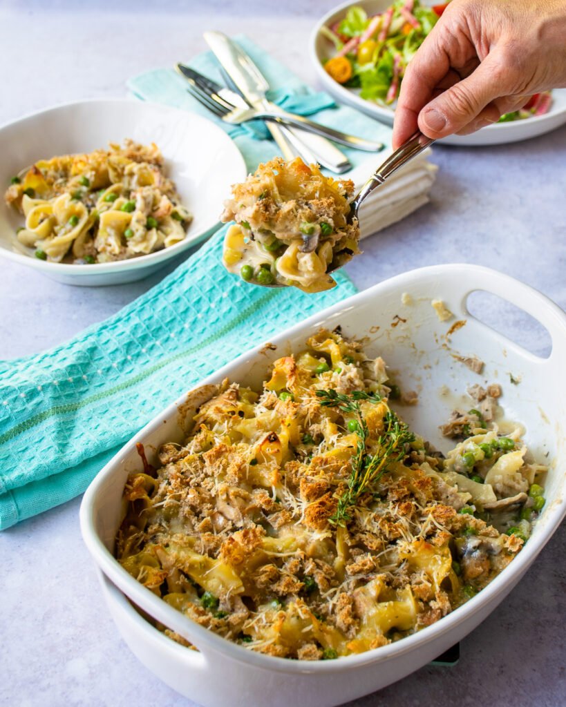 Homemade Tuna Noodle Casserole | Blue Jean Chef - Meredith Laurence