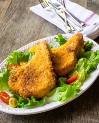 Air Fryer Breaded Pork Chops