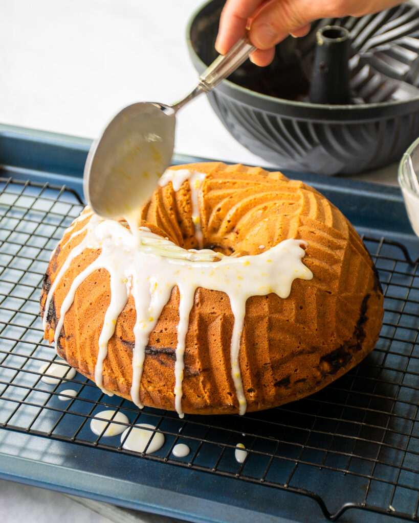 Blackberry Swirl Bundt Pound Cake Recipe