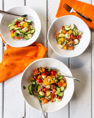 Tomato Cucumber Salad